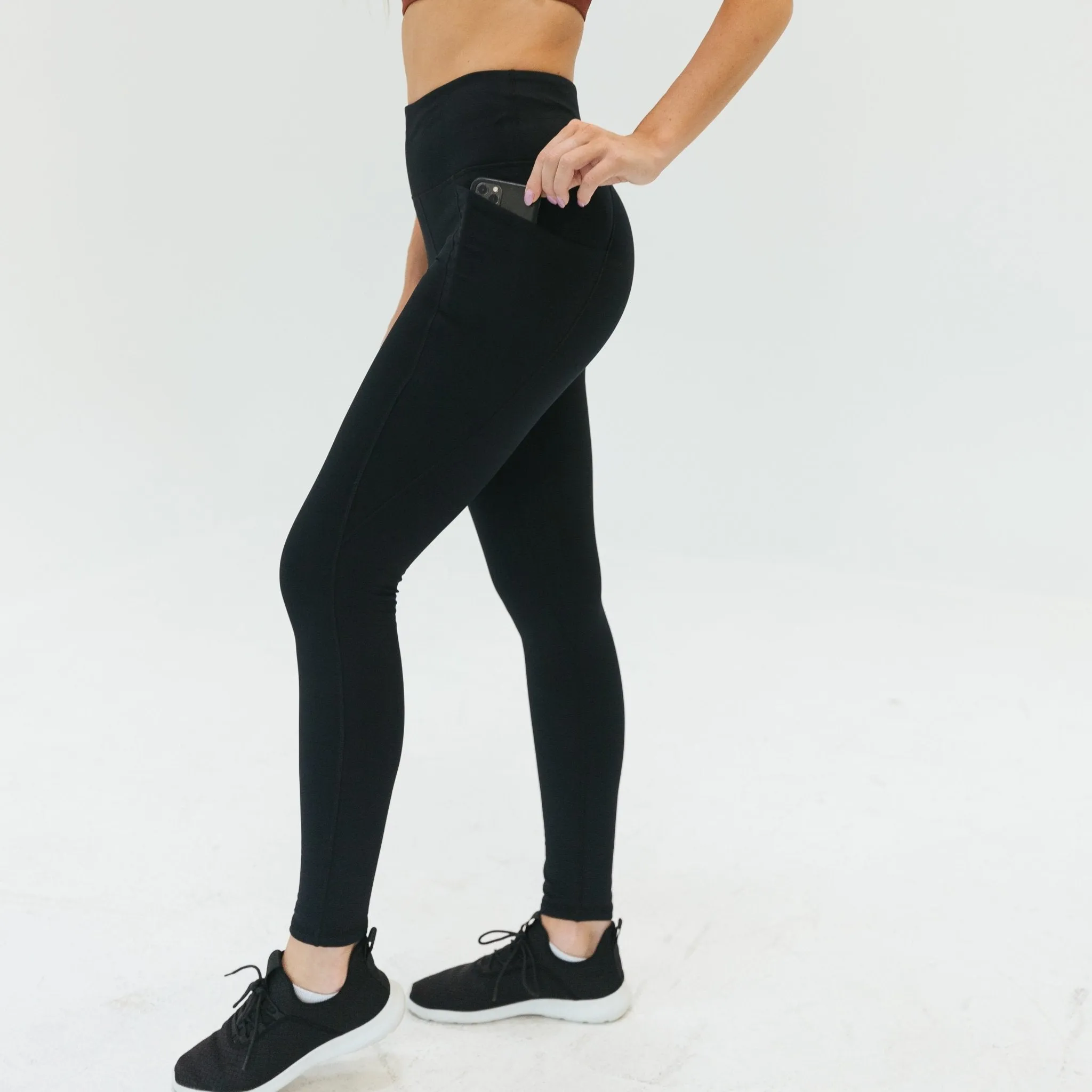 Thermal Warm Leggings - Black