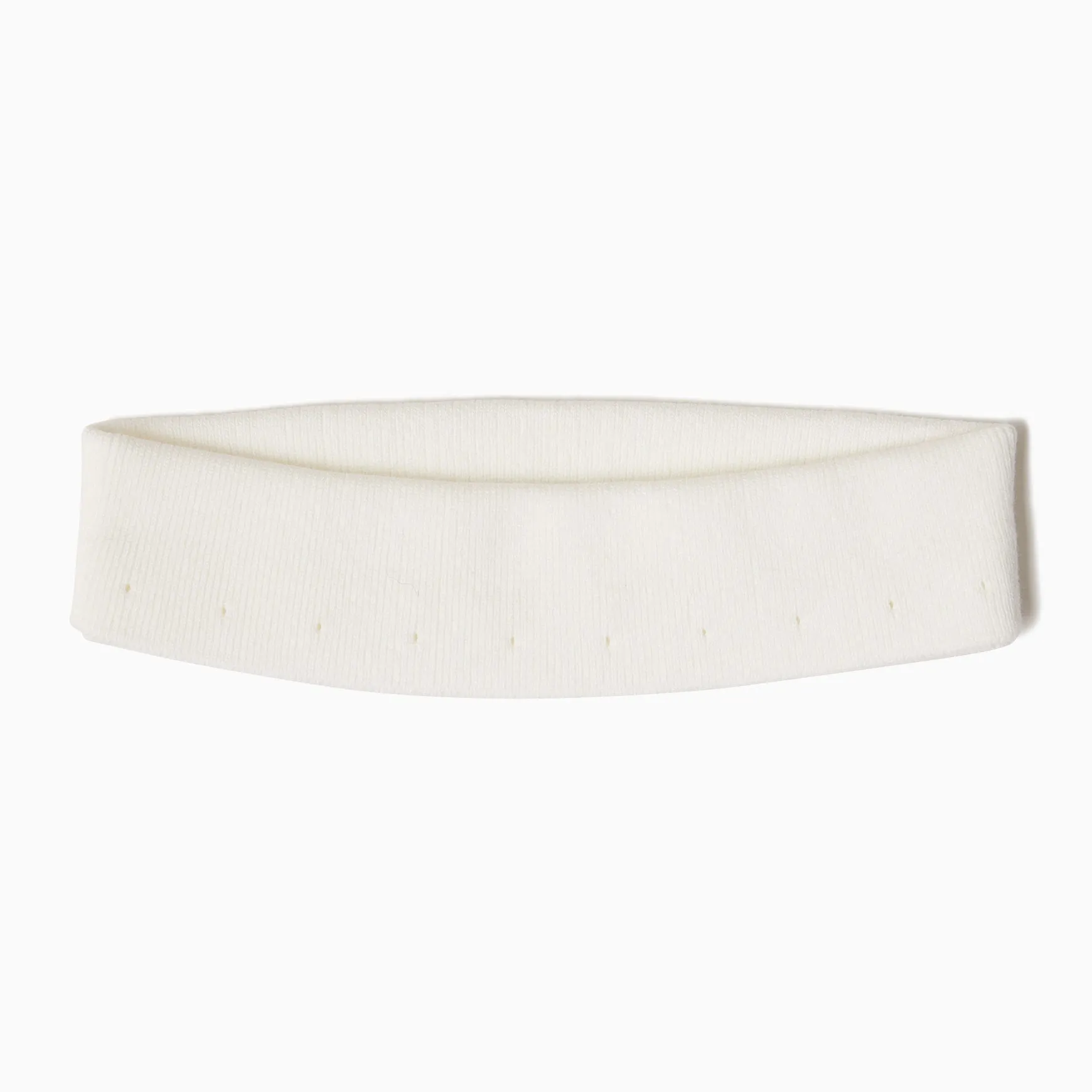 TYPE-1 Knit Organic Cotton High Neck Collar Part (White)