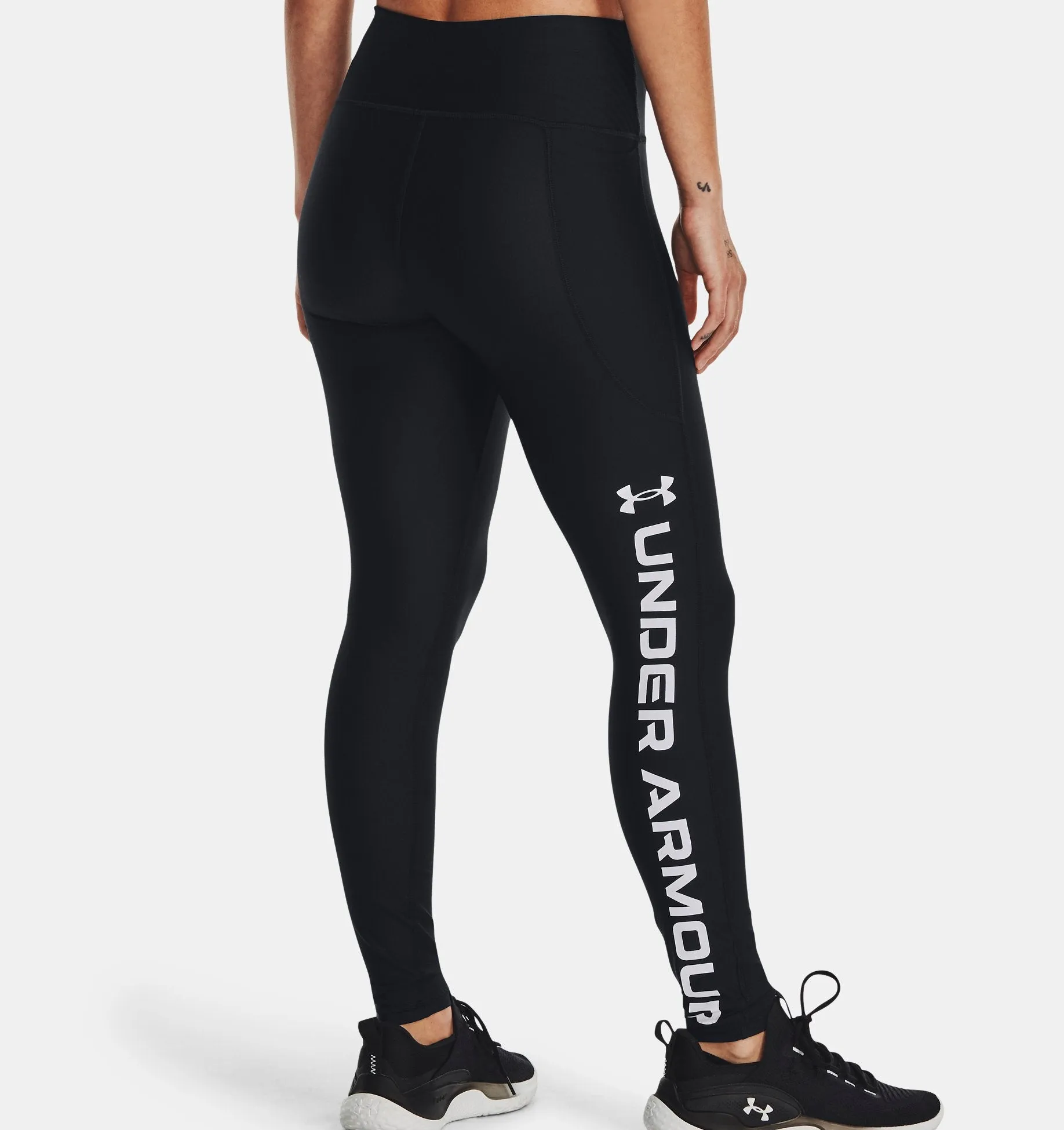 UA Armour Branded Legging W - Black