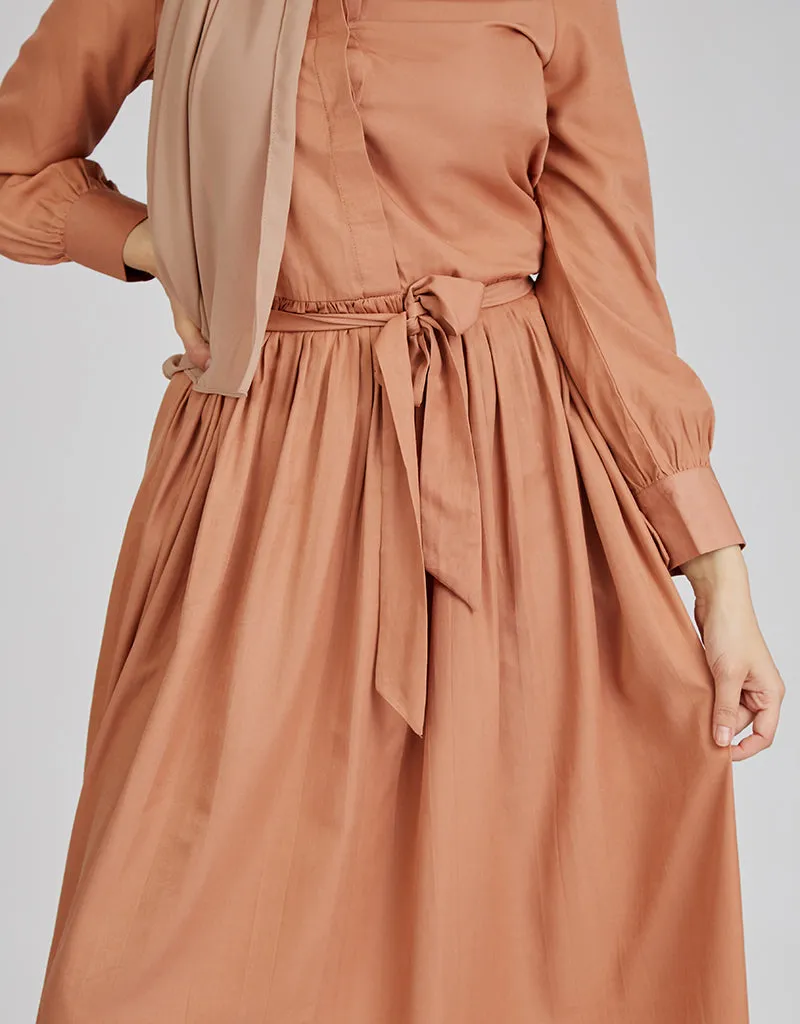 Vella Pleat Dress