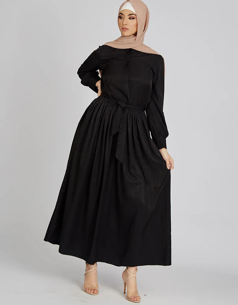 Vella Pleat Dress