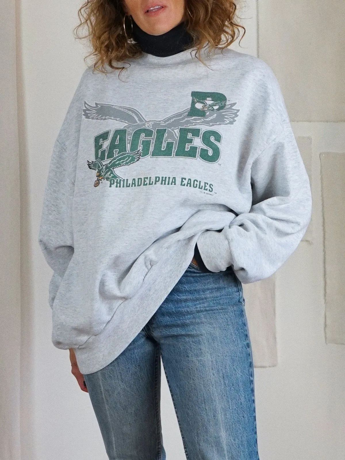 Vintage Philadelphia Eagles Cozy Sweatshirt