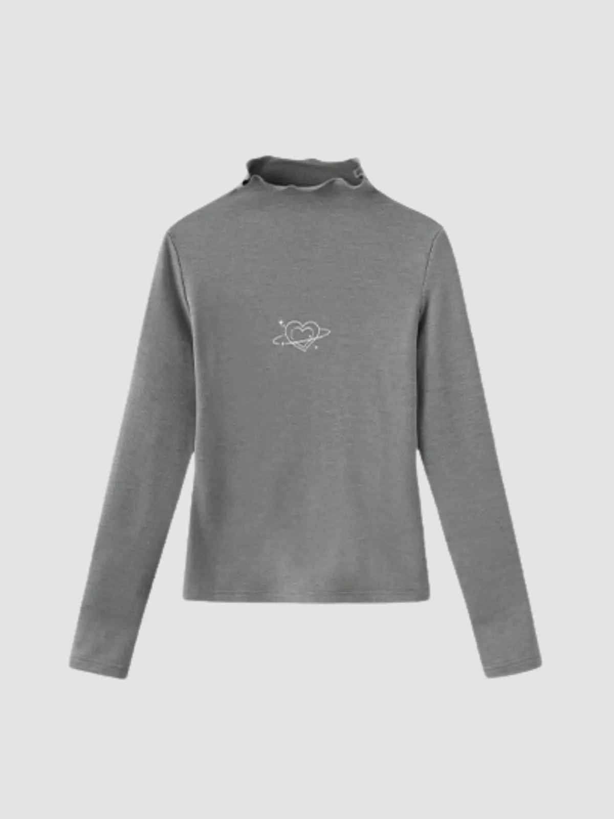 WLS Half Turtleneck Long Sleeve Top