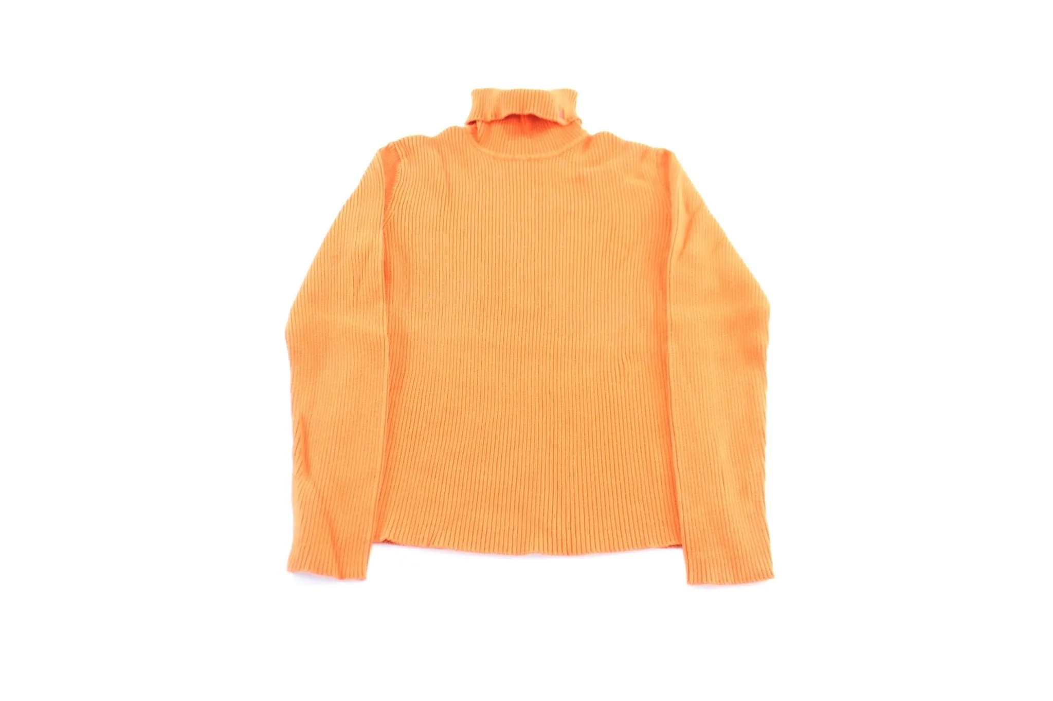 Women's Ralph Lauren Orange Turtleneck Sweater