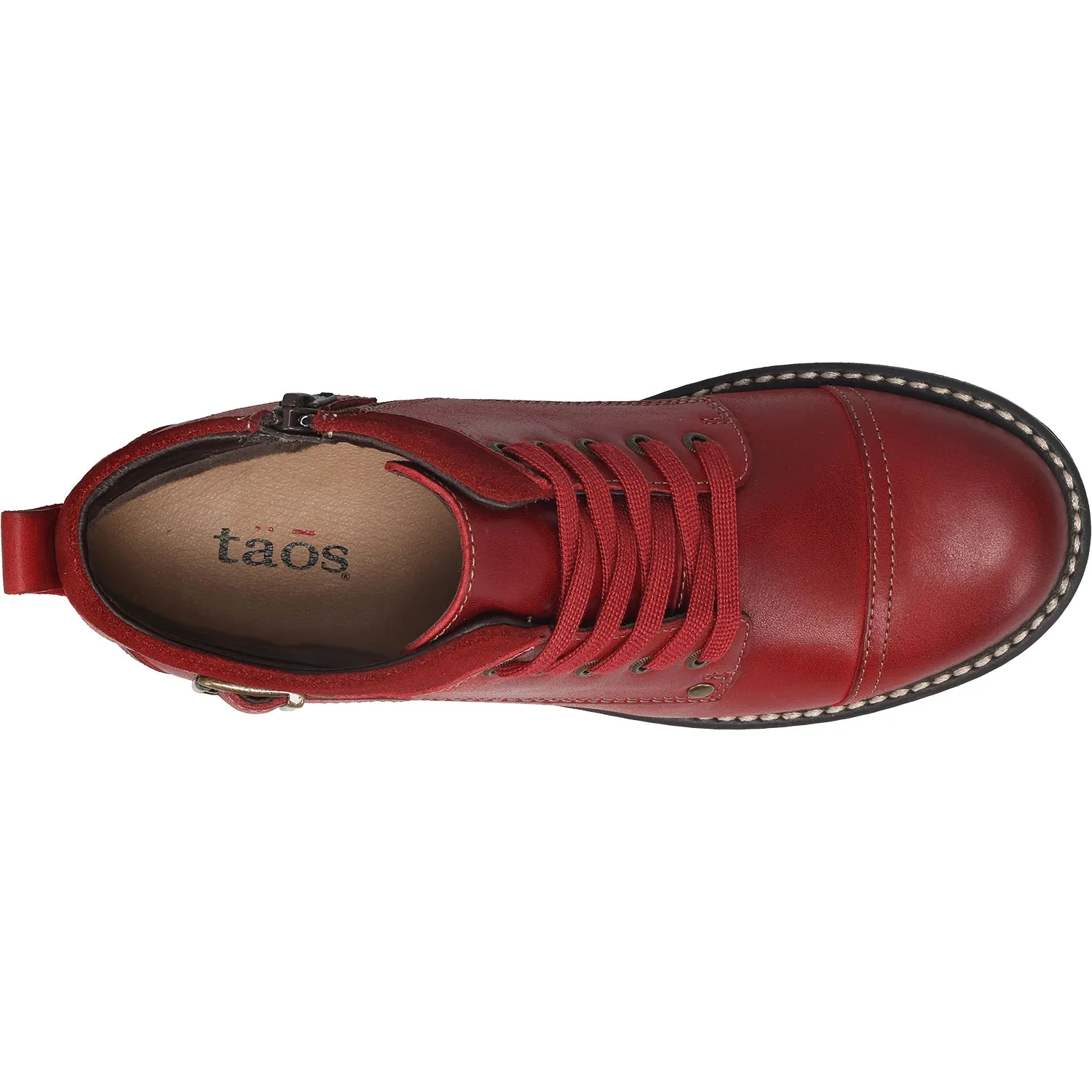 Women's Taos Mini Crave Red Leather