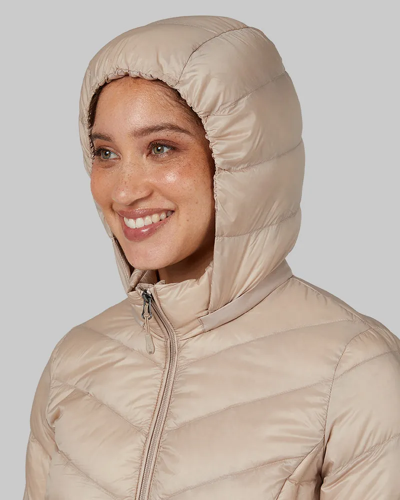 WOMEN'S ULTRA-LIGHT DOWN PACKABLE 3/4 JACKET