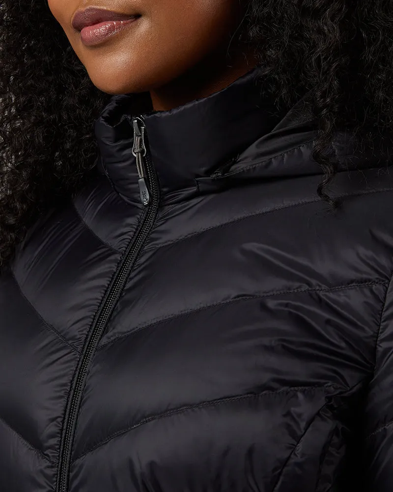 WOMEN'S ULTRA-LIGHT DOWN PACKABLE 3/4 JACKET