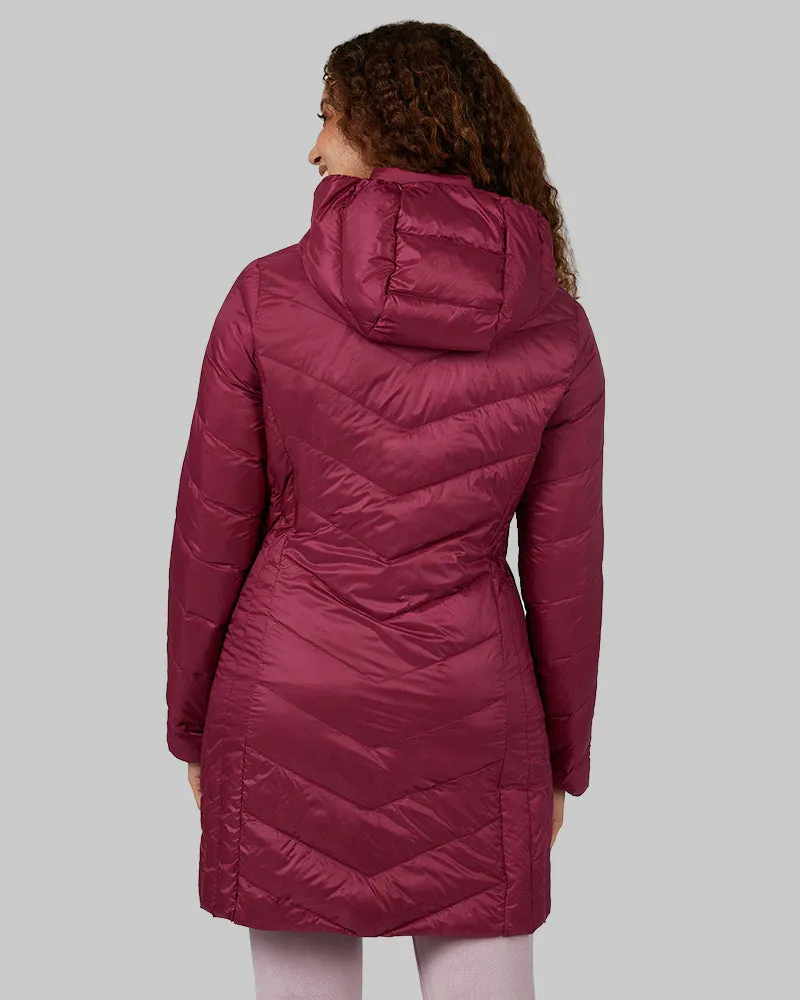 WOMEN'S ULTRA-LIGHT DOWN PACKABLE 3/4 JACKET