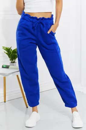 Zenana Full Size Can't Stop Me Waist Joggers